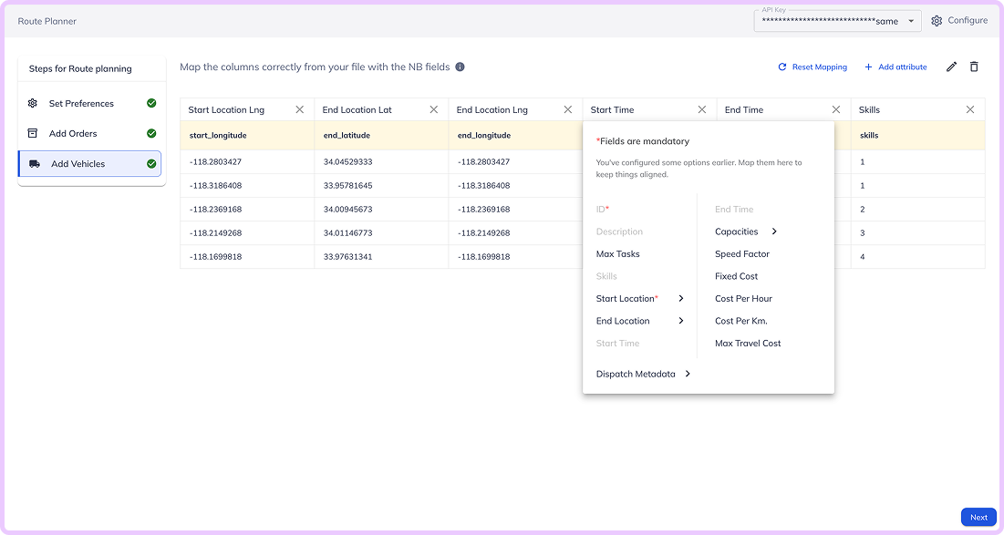 routing app